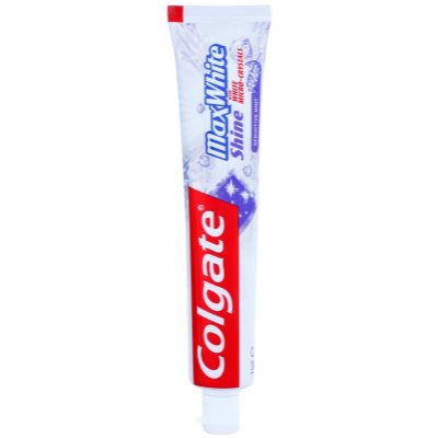 Colgate Max White Shine pasta para o fortalecimento do esmalte dos dentes para sorriso brilhante Colgate Max White Shine pasta para o fortalecimento do esmalte dos dentes para sorriso brilhante
