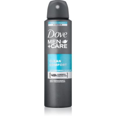 Dove Men+Care Clean Comfort desodorizante antitranspirante em spray 48 h Dove Men+Care Clean Comfort desodorizante antitranspirante em spray 48 h