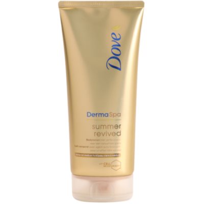 Dove DermaSpa Summer Revived leite com cor