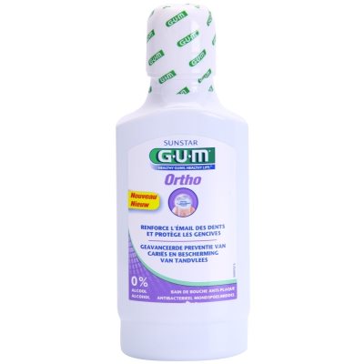 G.U.M Ortho elixir bocal para utilizadores de aparelho ortodôntico fixo