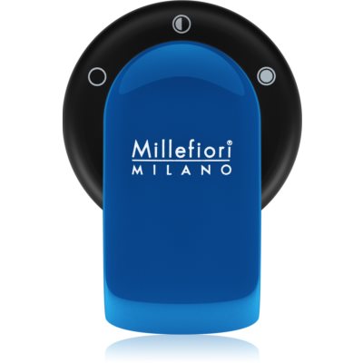 Millefiori GO držák na vůni do auta   s náplní Azzurro (Sandalo Bergamotto)