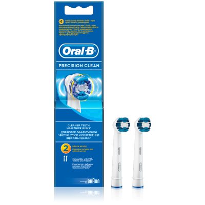 Oral B Precision Clean EB 20 cabeças de reposição para escova de dentes