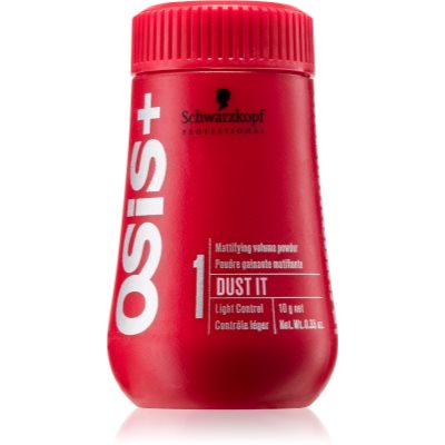 Schwarzkopf Professional Osis+ Dust It Texture pó absorvente oleosidade fixação ligeira Schwarzkopf Professional Osis+ Dust It Texture pó absorvente oleosidade fixação ligeira