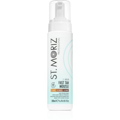 St. Moriz Self Tanning mousse auto-bronzeador de rápida aplicação