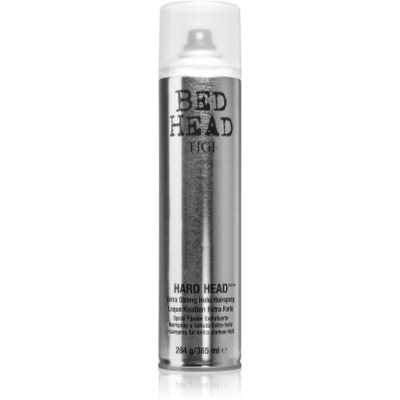 TIGI Bed Head Hard Head laca de cabelo fixação forte TIGI Bed Head Hard Head laca de cabelo fixação forte