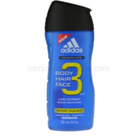 Obrázok ADIDAS 3in1 Sport Energy Sprchový gél 250ml