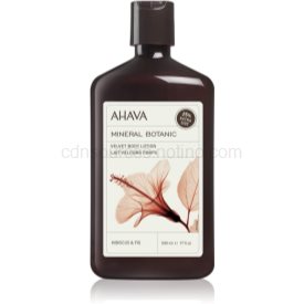 Obrázok Ahava Mineral Botanic Hibiscus & Fig zamatové telové mlieko ibištek a figa 500 ml