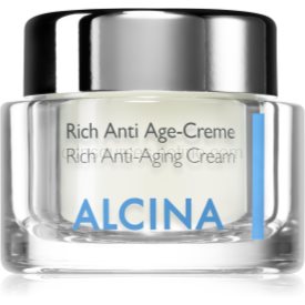 Alcina For Dry Skin výživný krém proti starnutiu pleti 50 ml