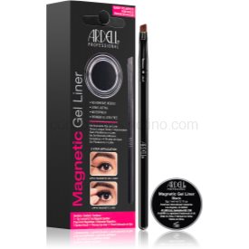 Obrázok Ardell Magnetic Gel Liner set magnetické linky a štetček pre ženy magnetická gélová linka 3 g + štetček na linku 1 ks Black