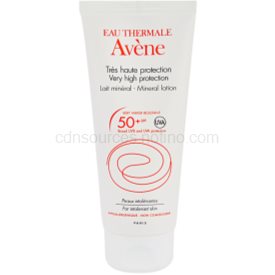 Obrázok Avène Sun Mineral ochranné mlieko bez chemických filtrov a parfumácie SPF 50+  100 ml