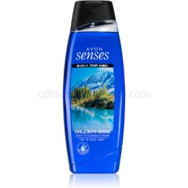Avon Senses Wilderness sprchový gél a šampón 2 v 1 500 ml