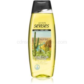 Avon Senses Cactus Ridge sprchový gél na telo a vlasy pre mužov 500 ml