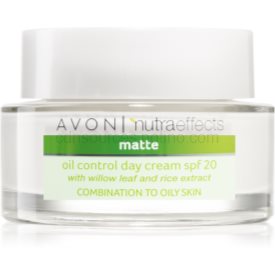 Avon Nutra Effects Matte zmatňujúci denný krém SPF 20 50 ml
