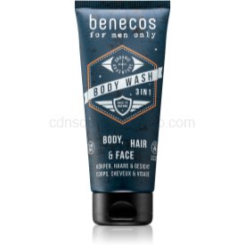 Benecos For Men Only 3 v 1 šampón, kondicionér a sprchový gél 200 ml