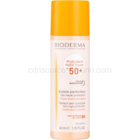 Obrázok Bioderma Photoderm Nude Touch ochranný tónovaný fluid pre zmiešanú až mastnú pleť SPF 50+ odtieň Natural  40 ml