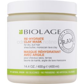 Obrázok Biolage RAW Nourish ílová maska pre suché a poškodené vlasy bez parabénov a silikónov  400 ml