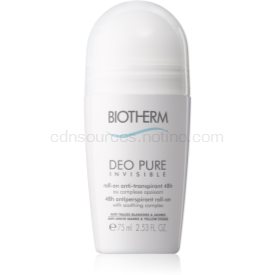 Biotherm Deo Pure Invisible antiperspirant roll-on 48h 75 ml