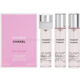 Chanel Chance Eau Tendre toaletná voda (3 x náplň) pre ženy 3x20 ml