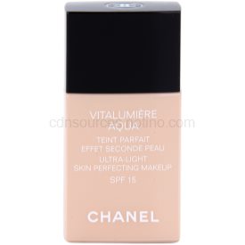 Obrázok Chanel Vitalumiére Aqua ultra ľahký make-up pre žiarivý vzhľad pleti odtieň 20 Beige SPF 15  30 ml