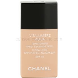 Obrázok Chanel Vitalumiére Aqua ultra ľahký make-up pre žiarivý vzhľad pleti odtieň 42 Beige Rose  SPF 15 30 ml