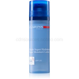 Obrázok Clarins Men Super Moisture Lotion SPF20 50 ml hydratačný pleťový fluid s ochranou proti slnečnému žiereniu pre mužov