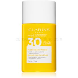 Obrázok Clarins Sun Protection minerálny opaľovací fluid na tvár SPF 30 30 ml