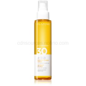 Obrázok Clarins Sun Protection suchý olej na vlasy a telo SPF 30 150 ml