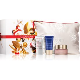 Obrázok Clarins Multi-Active pre ženy denná pleťová starostlivosť 50 ml + nočná pleťová starostlivosť 15 ml + balzam na pleť Beauty Flash 15 ml + kozmetická taštička