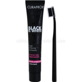 Obrázok Curaprox Black is White 90 ml + kefka (7612412423686)