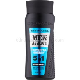 Obrázok Dermacol Men Agent Powerful Energy sprchový gél 5 v 1  250 ml