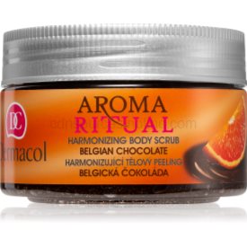 Obrázok Dermacol Aroma Ritual Belgian Chocolate 200 ml harmonizujúci telový peeling pre ženy