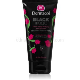 Obrázok DERMACOL Black Magic Detoxikačná zlupovacia maska 150 ml (8595003109963)