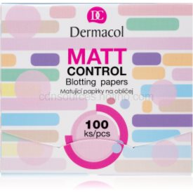 Obrázok Dermacol Matt Control 100 ml zmatňujúce papieriky na tvár pre ženy