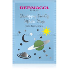 Obrázok Dermacol Beautifying Peel-off Metallic Mask Cleansing 15 ml čistiaca zlupovacia maska pre ženy