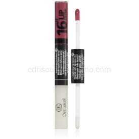 Obrázok Dermacol 16H Lip Colour 4,8 g dvojfázový rúž a lesk na pery 2v1 pre ženy 28