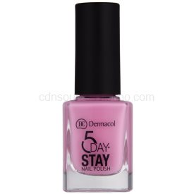 Obrázok DERMACOL 5 Day Stay Longlasting Nail Polish Lak na nechty 10 Milk Shake 11ml