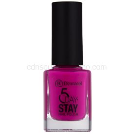 Obrázok DERMACOL 5 Day Stay Longlasting Nail Polish Lak na nechty 17 Pink Affair 11ml