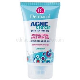 Obrázok DERMACOL AcneClear Antibacterial Face Wash Gel Prípravok na problematickú pleť 150ml