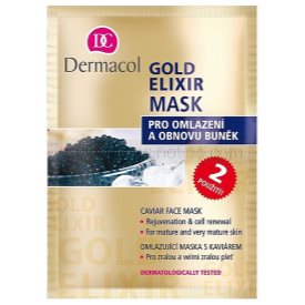 Dermacol Gold Elixir pleťová maska s kaviárom 2x8 g