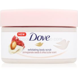 Obrázok Dove Exfoliating Body Scrub Pomegranate Seeds & Shea Butter ošetrujúci telový peeling  225 ml