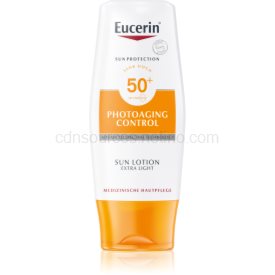 Obrázok Eucerin SUN PHOTOAGING CONTROL SPF 50+ mlieko extra ľahké na opaľovanie 1x150 ml