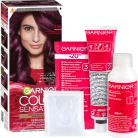 Obrázok GARNIER Color Sensitive farby na vlasy odtieň 3.16 tmavofialová