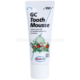 Obrázok GC Tooth Mousse Tutti Frutti remineralizačný ochranný krém pre citlivé zuby bez fluóru pre profesionálne použitie  35 ml