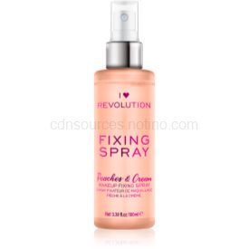 Obrázok I Heart Revolution Fixing Spray fixačný sprej na make-up s vôňou Peaches & Cream 100 ml