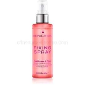 Obrázok I Heart Revolution Fixing Spray fixačný sprej na make-up s vôňou Strawberries & Cream 100 ml