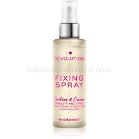 Obrázok I Heart Revolution Fixing Spray fixačný sprej na make-up s vôňou Cookies & Cream 100 ml