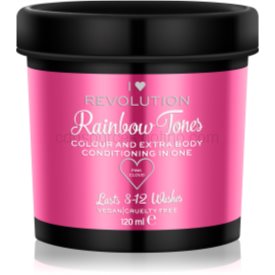 Obrázok I Heart Revolution Rainbow Tones vymývajúca sa farba na vlasy   odtieň Pink Cloud 120 ml