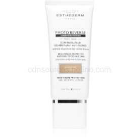 Obrázok Institut Esthederm Photo Reverse Brightening Protective Anti-Dark Spots Face Care ochranný tónovací krém proti pigmentovým škvrnám s vysokou UV ochranou odtieň Light Beige 50 ml