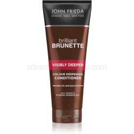 Obrázok John Frieda Brilliant Brunette Visibly Deeper hydratačný kondicionér na ochranu farby pre tmavé vlasy  250 ml