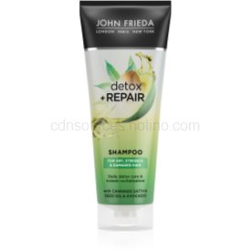 Obrázok John Frieda Detox & Repair čiastiaci detoxikačný šampón pre poškodené vlasy 250 ml